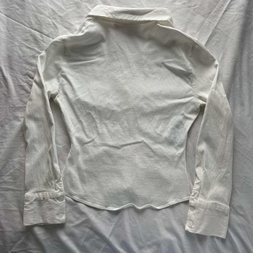 Zara white button down - Picture 3 of 6